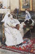 unknow artist The convalescent oil